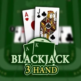 Official Table Games logo: Blackjack 3H (Habanero) by Habanero at Gamblerina Casino