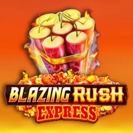 Blazing Rush Express logo – Slots by AreaVegas at Gamblerina Casino