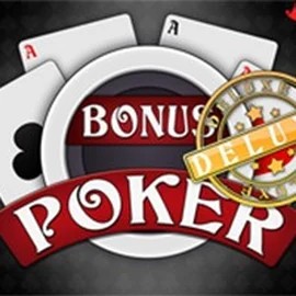 Bonus Poker Deluxe - 3 Hands logo by RTG (Reel Time Gaming) Gamblerina Casino