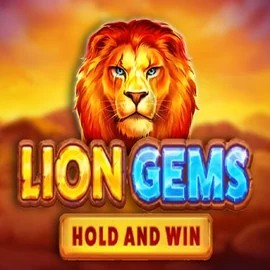 Logo of Lion Gems Hold and Win from Playson at Gamblerina Casino